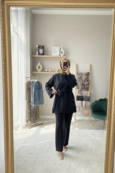 Asimetrik mira takım Siyah