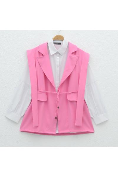 Azalea yelek Pembe