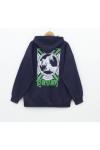 Les benjamins üç iplik sweatshirt Antrasit