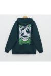 Les benjamins üç iplik sweatshirt Yeşil