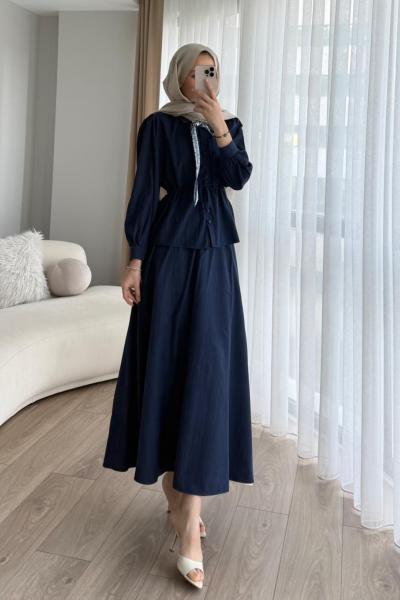 Milano Etekli Takım Lacivert