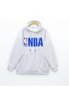 Nba üç iplik swaetshirt Gri