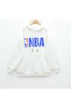 Nba üç iplik swaetshirt Beyaz