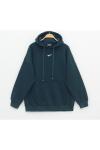 Nike baskılı üç iplik sweatshirt Yeşil