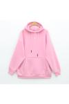 Nike baskılı üç iplik sweatshirt Pembe
