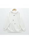 Nike baskılı üç iplik sweatshirt Beyaz