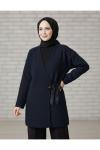 Premium buklet ceket Lacivert