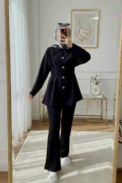 Prime Pensli Takım Siyah