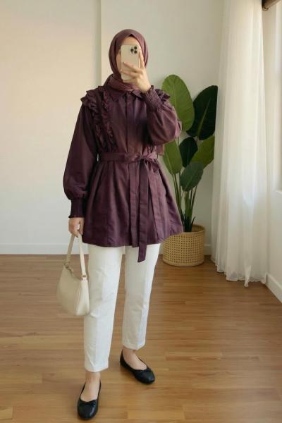 Prime Fırfırlı Gömlek