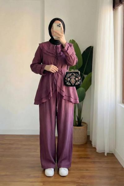 Polina Pantolon Takım