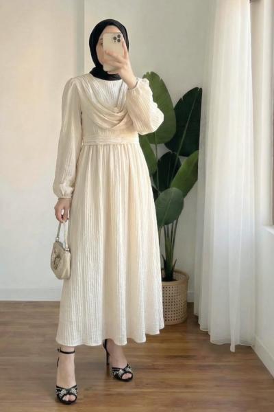 Twing Volanlı Elbise