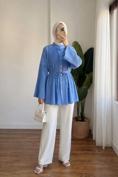 Hilal Pileli Gömlek