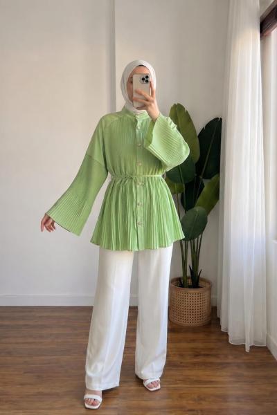 Hilal Pileli Gömlek