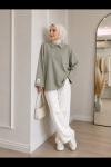 Polo Yaka Sweatshirt 