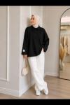 Polo Yaka Sweatshirt 