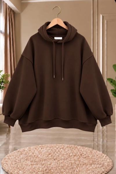 Kapşüonlu Salaş Sweat